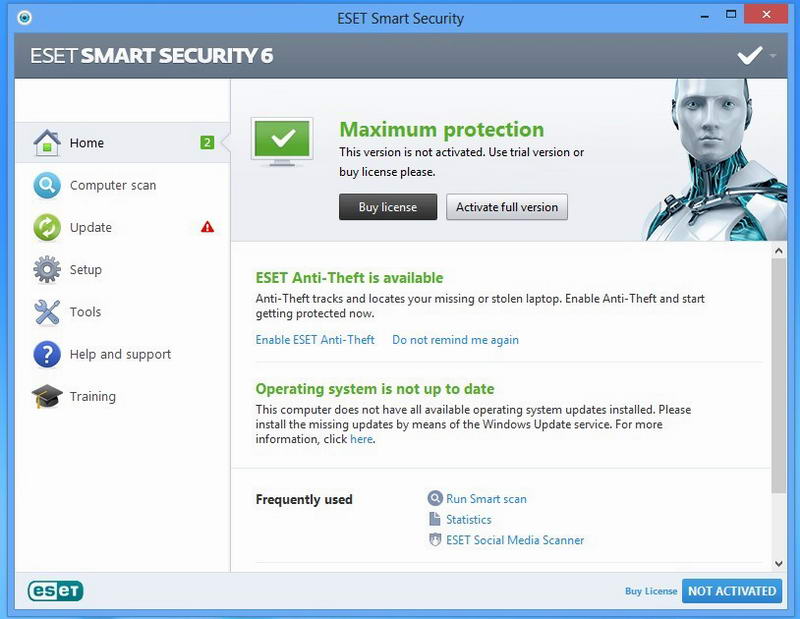 Скачать лицензионный ключ к eset smart security
